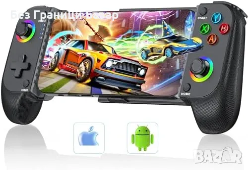 Нов Контролер за телефон с Hall джойстик и Turbo – мобилен гейминг игри