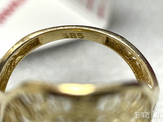 ЗАПАЗЕН ЗА КЛИЕНТ! Дамски Златен Пръстен-3,229 грама, 14К (проба 585), снимка 12 - Пръстени - 51441956