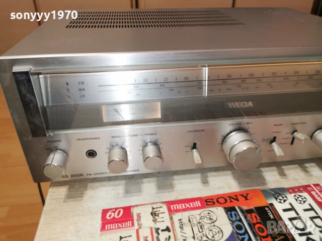 WEGA PSS-200R HIFI RECEIVER-WEST GERMANY 0803261517LCHERY1, снимка 9 - Ресийвъри, усилватели, смесителни пултове - 53755880