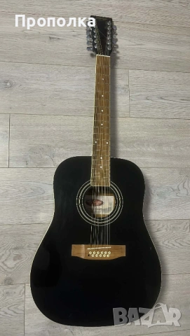 Акустична китара 12-струнна Stagg SW205/12BK  