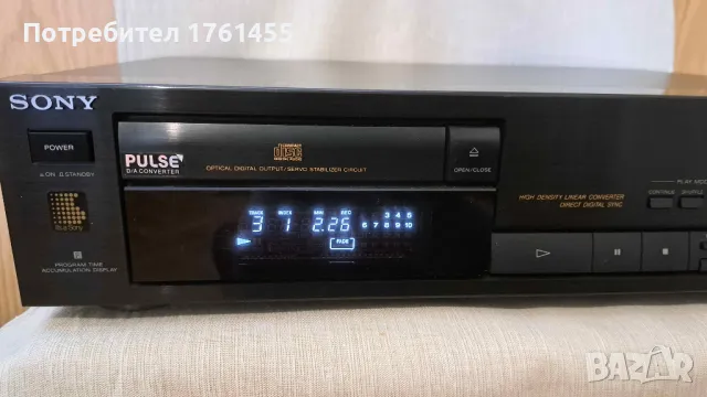 Качествен CD плеър SONY CDP-591, снимка 12 - Декове - 48846735