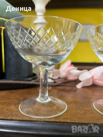 Български  чаши със стилна гравюра  6 броя -360 мл пълни Високи-16 см Цена-42 лв/  21.47€  , снимка 6 - Чаши - 52242383