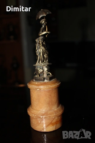 Бронзов статуетка, снимка 2 - Статуетки - 53887990