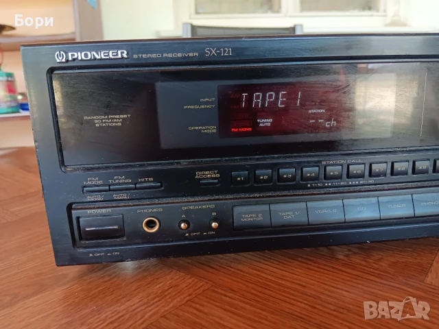 Pioneer SX-121 ресийвър, снимка 7 - Ресийвъри, усилватели, смесителни пултове - 51235959