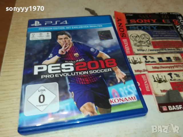 SONY PS4 GAME PES 2018 0610251319, снимка 3 - Игри за PlayStation - 51960883