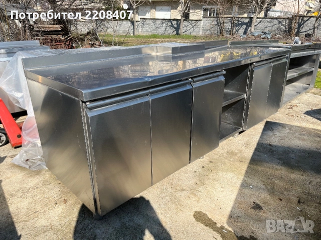 Работна маса неръждавейка, снимка 3 - Обзавеждане на кухня - 53747964