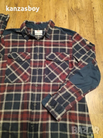 Fjallraven Övik Twill Shirt - дебела връхна риза ХЛ , снимка 6 - Ризи - 53223484