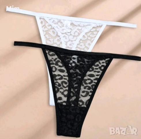 Бяла дантелена полупрашка , снимка 2 - Бельо - 50932788