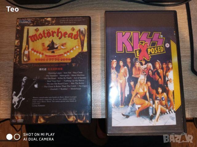 VHS Kiss/Кис и DVD Motorhead/Моторхед