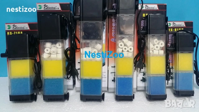 Вътрешни Филтри за Аквариуми, снимка 3 - Оборудване за аквариуми - 53671055