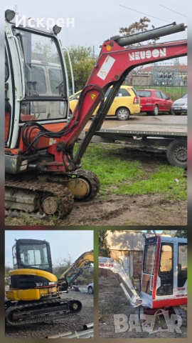 Мини багер 2т. Топ състояние! , снимка 3 - Индустриална техника - 53418910