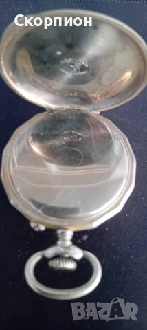 Швейцарски джобен часовник - Argentan - ПЕРФЕКТЕН, снимка 16 - Джобни - 51648205