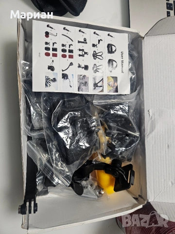 Комплект аксесоари за екшън камери AKASO, снимка 3 - Друга електроника - 53358121