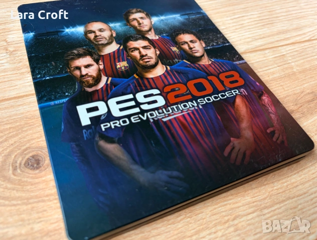 PS4 PES 2018 Pro Evolution Soccer Legendary Edition Steelbook, снимка 4 - Игри за PlayStation - 54253016