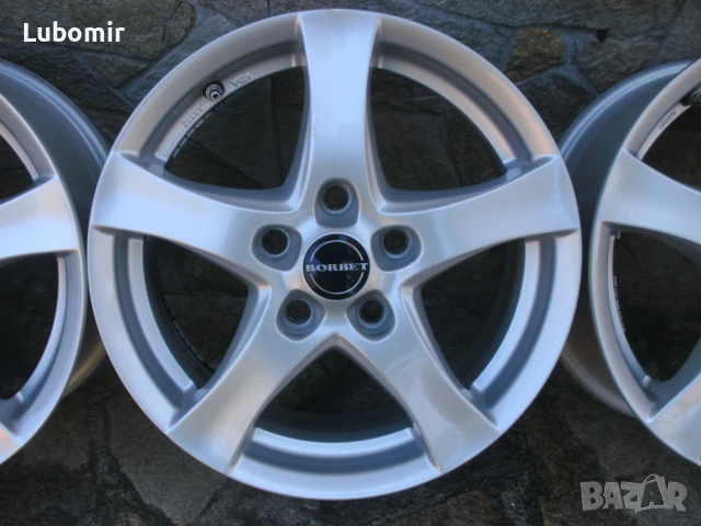 16 цола 5 х 114,3 мм 4 бр лети джанти - Borbet - Made in Germany !, снимка 7 - Гуми и джанти - 53739891