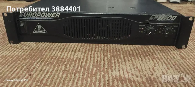 BEHRINGER ep2500, снимка 3 - Ресийвъри, усилватели, смесителни пултове - 46861211