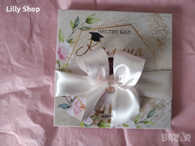 ЛУКСОЗНА СТЪКЛЕНА КАРТИЧКА ЗА АБИТУРИЕНТСКИ БАЛ | НЕЗАБРАВИМ СПОМЕН, снимка 5 - Други - 54224406