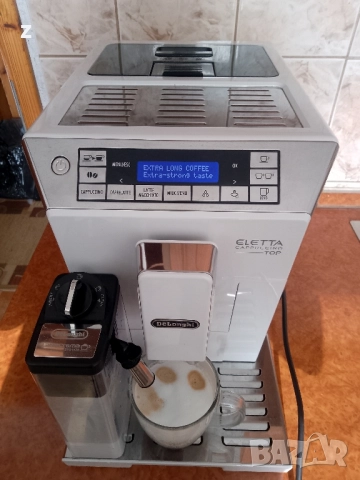 Делонги De'Longhi eletta cappuccino кафе автомат кафемашина капучино кана мляко, снимка 5 - Кафемашини - 52533739