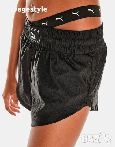 Дамски къси панталони PUMA Dare To Woven Shorts Black, снимка 5 - Къси панталони и бермуди - 46423881