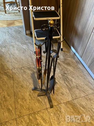 Прибори за камина, снимка 3 - Антикварни и старинни предмети - 51472601