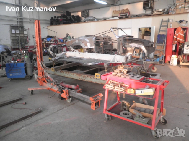 Дозер за възстановяване на тежко катастрофирали автомобили Car Bench, снимка 6 - Други инструменти - 53002756