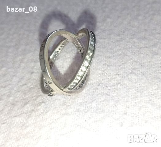 2 сребърни пръстена , снимка 3 - Пръстени - 46137360