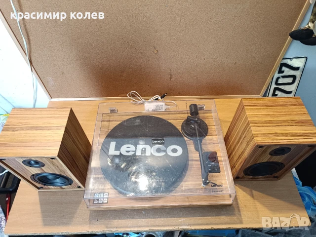 грамофон с усилвател "LENCO LS-500"/Bluetooth/, снимка 2 - Грамофони - 50452894