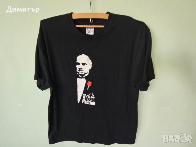 Оригинална тениска на Кръстникът El Padrino Mafia criminal size M, снимка 4 - Тениски - 46686027