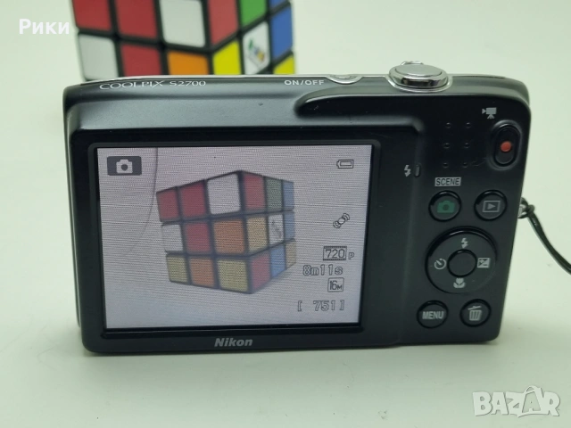 Nikon Coolpix S2700 6x Optical Zoom 16MP Pink Compact Digital Camera, снимка 10 - Фотоапарати - 53804754