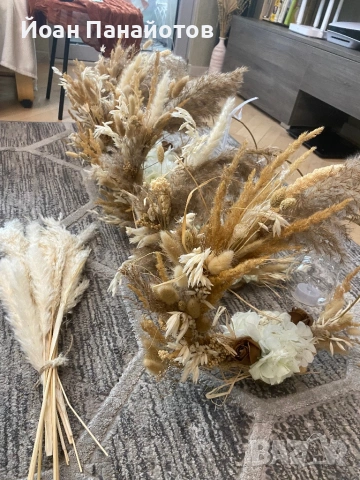 Сватбен декор бохо стил