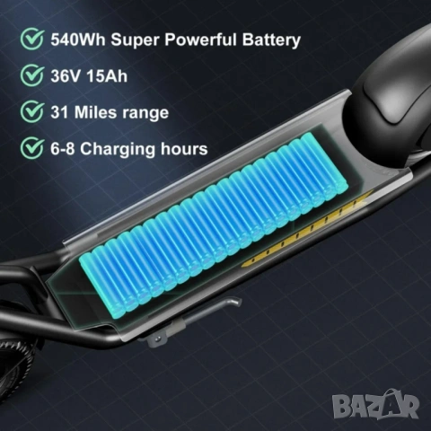 Електрически скутер/тротинетка EMOKO A19 500W 15AH, снимка 2 - Други спортове - 41269568