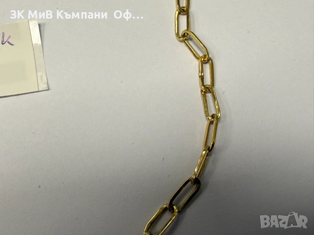 Златно дамско колие - 4.54гр. - 18К, снимка 5 - Колиета, медальони, синджири - 54303660