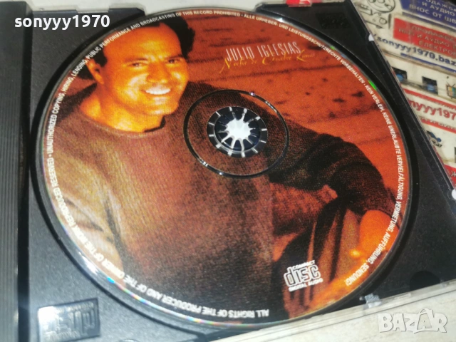 JULIO IGLESIAS CD 3101261937, снимка 5 - CD дискове - 53297107