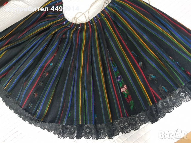 Стар вълнен бръчник,пищимал за носия, снимка 9 - Антикварни и старинни предмети - 52534800