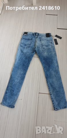 Replay Anbass Slim Fit Mens Size 34/32 НОВО! ОРИГИНАЛ! Мъжки Дънки!, снимка 6 - Дънки - 48801483