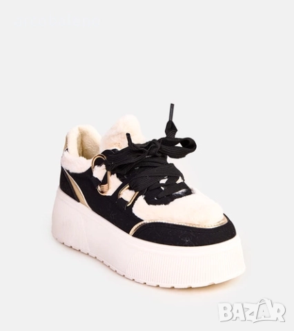 Дамски изолирани маратонки Deena на платформа, снимка 5 - Маратонки - 52101596