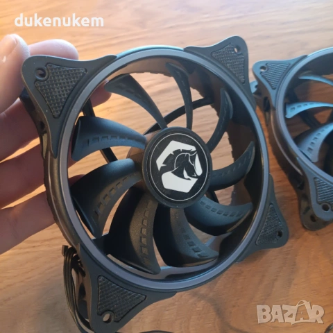 2 бр. RGB вентилатори за компютърна кутия, 120 мм, снимка 9 - Други - 53163768