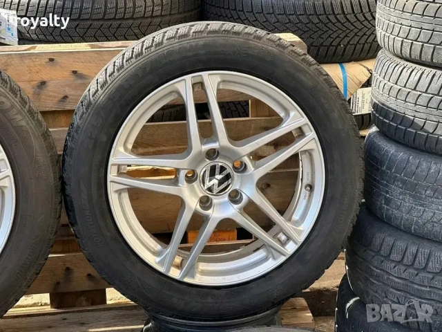 5х112 17 Джанти Vw Passat Golf Touran Фолксваген Пасат Голф Туран 5x112 ET 45 J 7.5, снимка 2 - Аксесоари и консумативи - 52806557