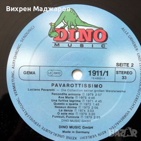 Двоен луксозен албум на LUCIANO PAVAROTTI   , снимка 5 - Грамофонни плочи - 45178458