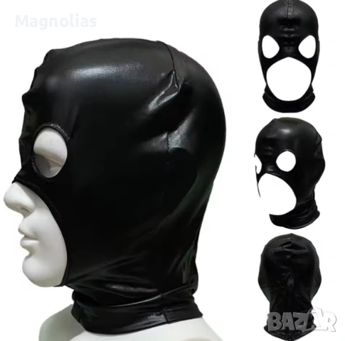 Максимален комфорт и стил: Маска за глава с пълно покритие от мека кожа - перфектната