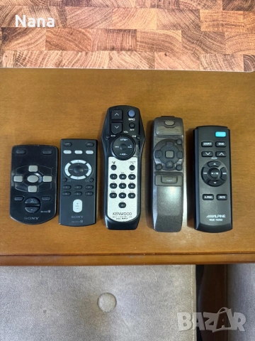 Дистанционни Кар аудио Sony,JVC, alpine, pioneer, Kenwood , снимка 2 - Радиокасетофони, транзистори - 53692362