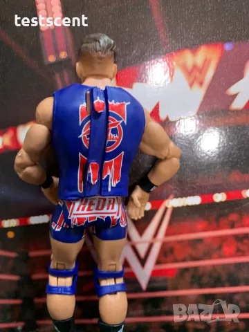 Екшън фигура WWE Austin Theory Остин Тиъри Mattel Elite играчка figure, снимка 9 - Фигурки - 49512523