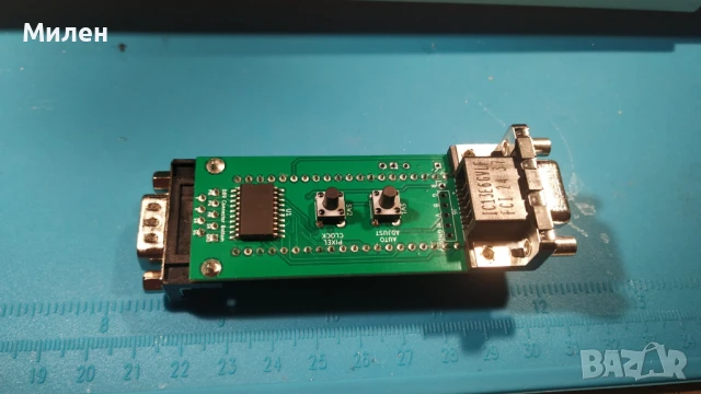 преходник-конвертер CGA/EGA to VGA, снимка 2 - Друга електроника - 51162274