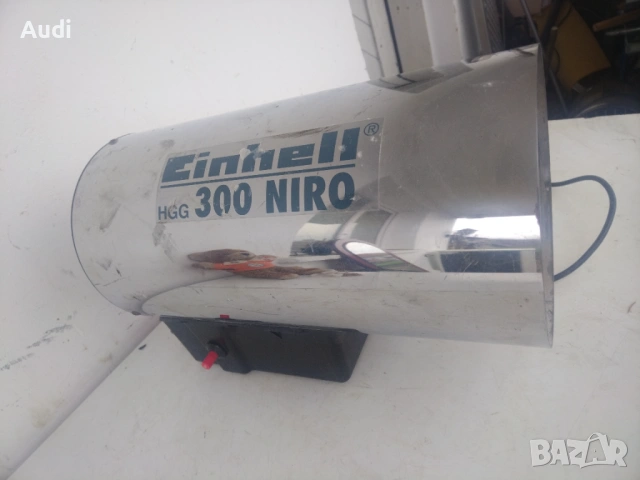 Газов калорифер за отопление EINHELL HGG30 Niro  мощност 30kW Консумация на газ 2.15kg/h, снимка 4 - Отоплителни печки - 53396418