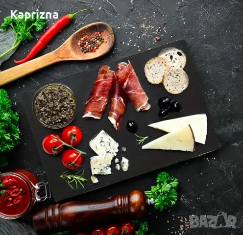 Каменна плоча/плато за сервиране, снимка 4 - Аксесоари за кухня - 48774178