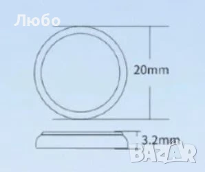 Литиева батерия CR123A, CR2032, снимка 4 - Друга електроника - 39419829