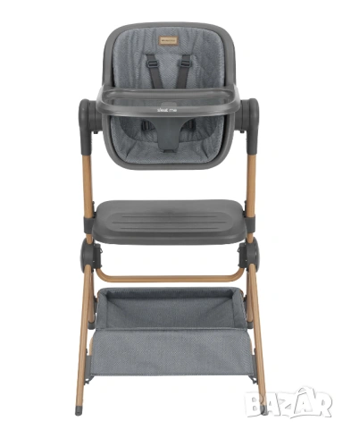 2 в 1 Мини кошара + Стол за хранене Sleat Me Grey, снимка 15 - Кошарки - 54286404