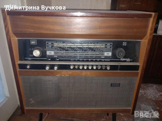 Ретро антика радиограмофон Rigonda 102, снимка 6 - Други ценни предмети - 52095242