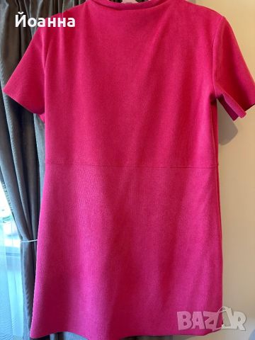 Розова рокля Zara, снимка 4 - Рокли - 46331684