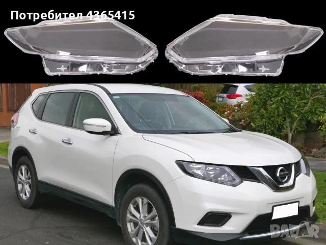 Стъкла за фарове на Nissan X-Trail T32 (2013-2017)